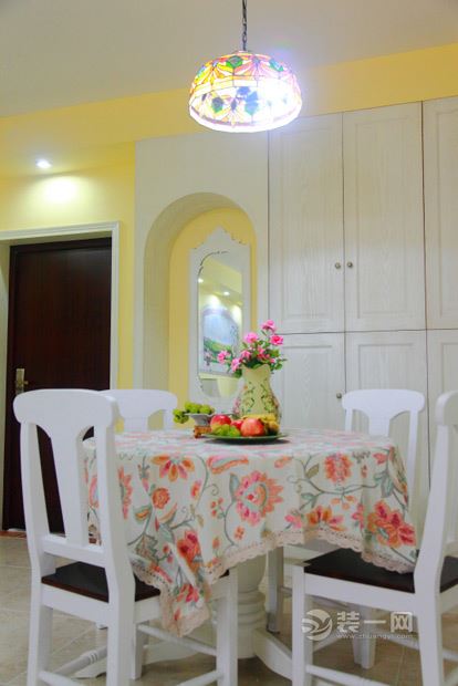 田园家庭装修效果图,田园式家装设计