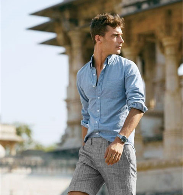 夏天男生穿短裤好看吗,男生夏天穿短裤好看么