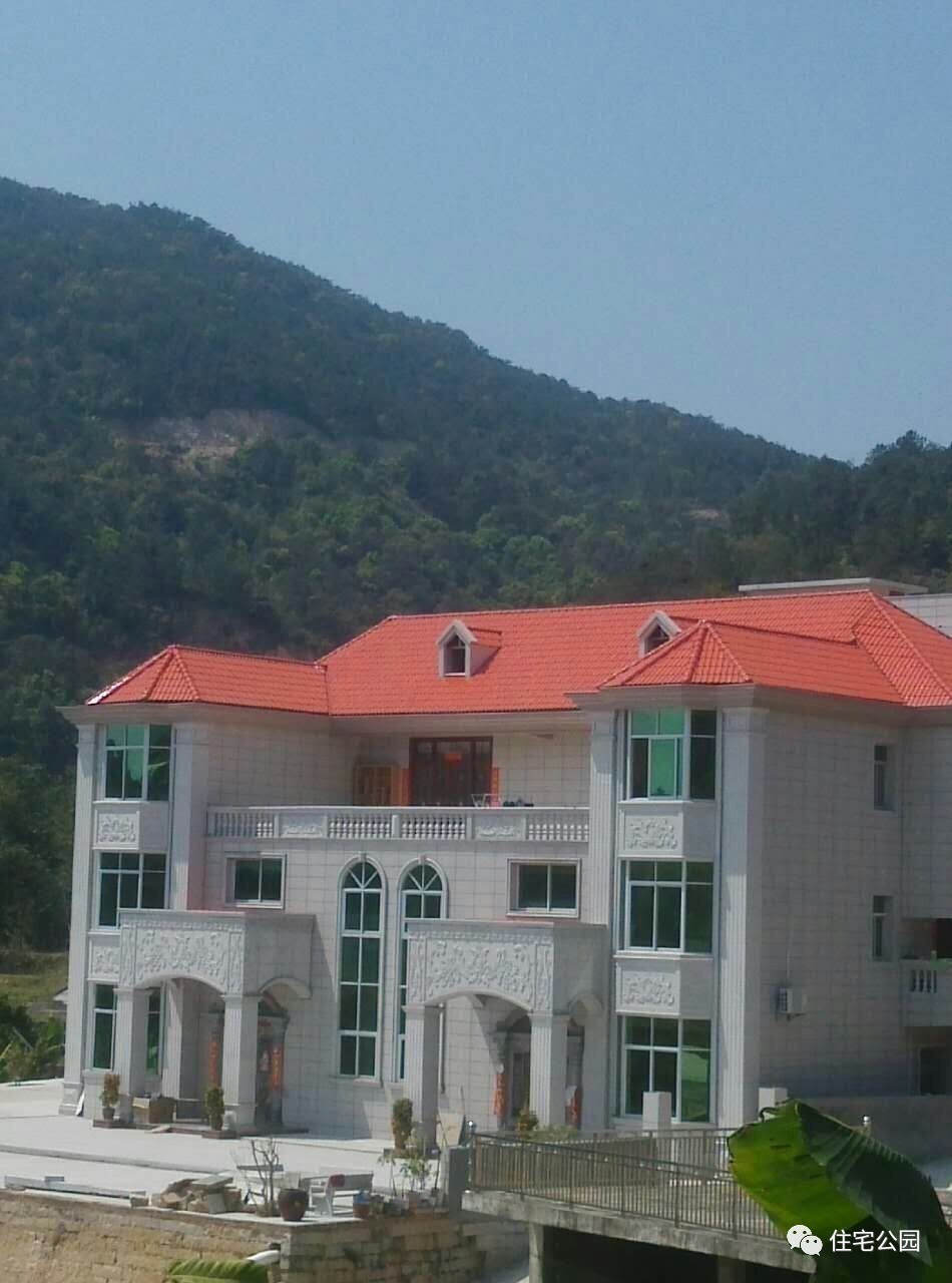 双拼三层农村别墅图片大全,农村双拼可以分开的别墅