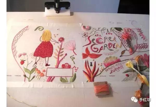 绣一本书,换你一生童心不泯