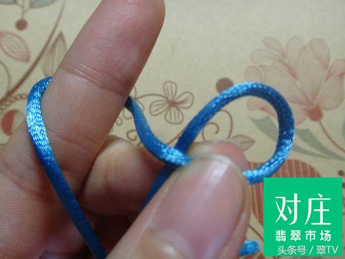 翡翠绑绳教程全部,单线绑翡翠方法