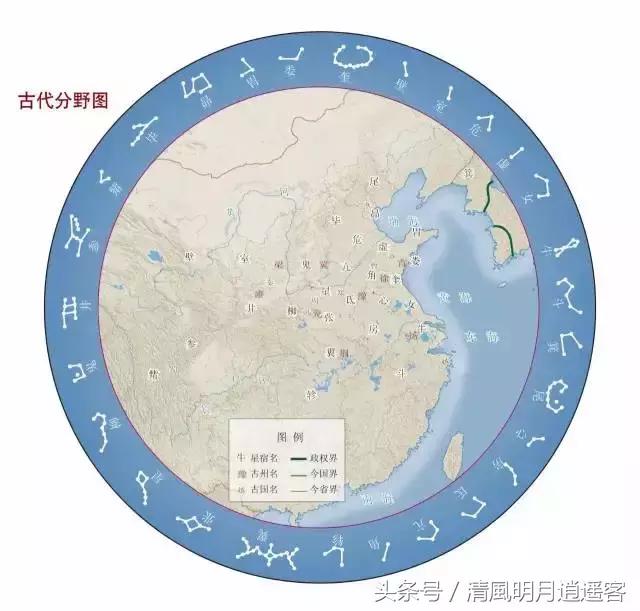 日月五星三垣二十八宿是什么意思,怎么看懂三垣四象二十八星宿动图