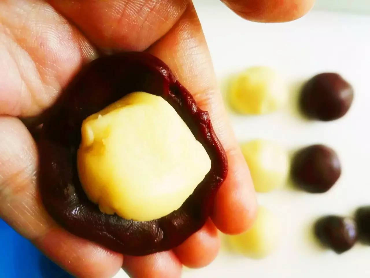 杭州特产糕点荷花酥,浙江名吃荷花酥花样制作全过程