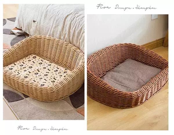 最好看的狗狗床,夏季狗专用床