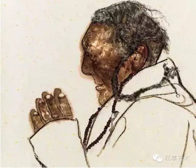 袁武：大昭寺的清晨，画卷中的朝圣