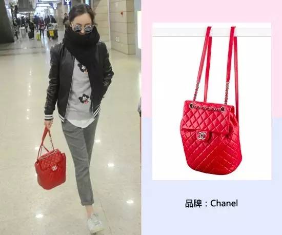 杨幂米兰达可儿,杨幂时尚背包