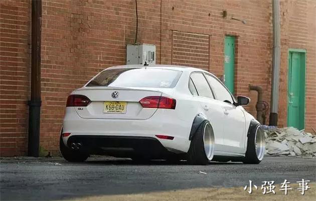 2014款速腾改装外观最佳案例,09款速腾改装led尾灯案例