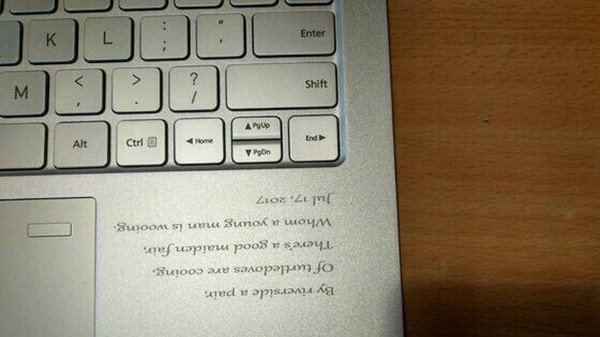 数码产品刻字用什么,电子产品激光打标效果