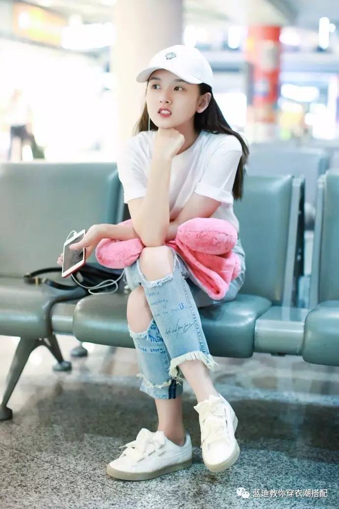 张雪迎宋祖儿长腿,张雪迎短款服装搭配图