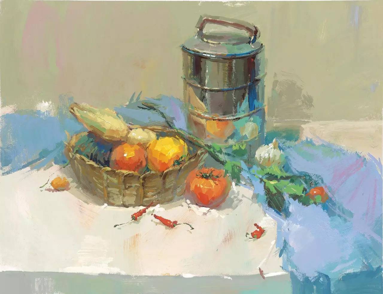 水粉画详细教程讲解,水粉画技法和技巧