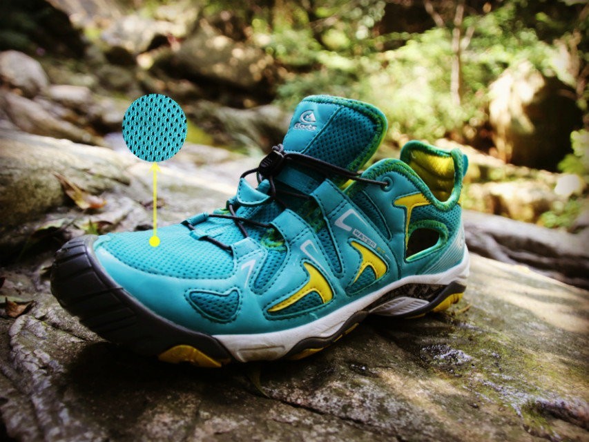 水陆两栖,凉爽一夏―――洛驰3H027E溯溪鞋测试