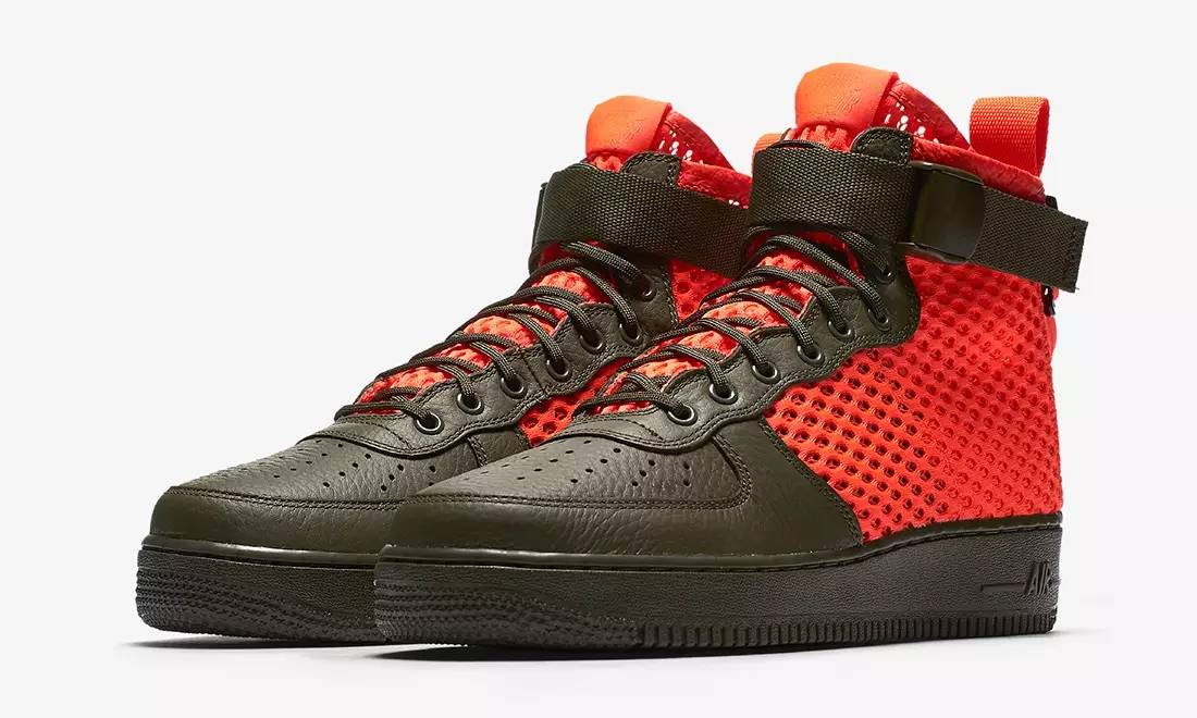 nikesf-af1mid,球鞋夏天穿不热