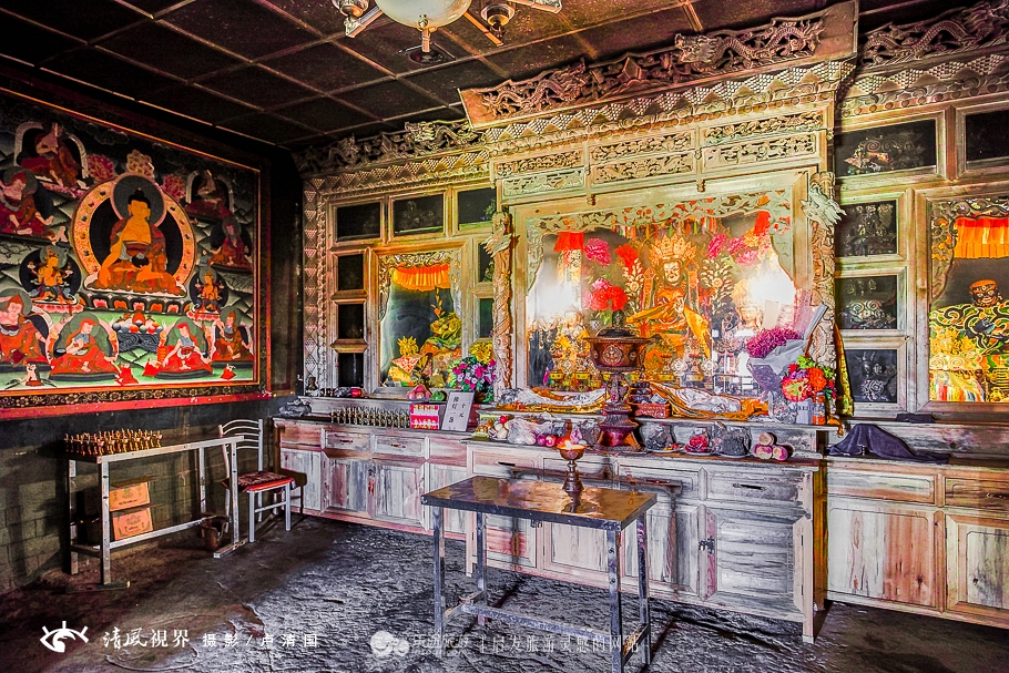 在马蹄寺三十三天点燃一盏心灯