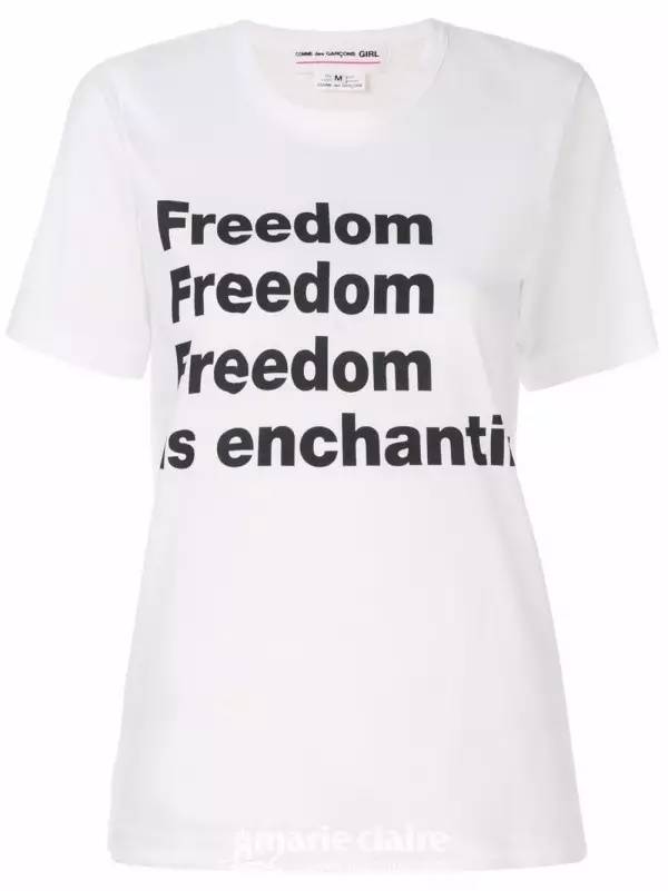 有了大幂幂的基础款女神示范，我把海量白底印花美T穿了个遍