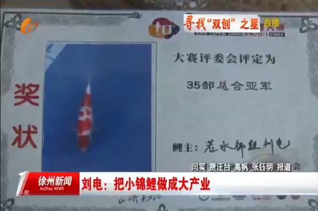 刘电：把小锦鲤做成大产业