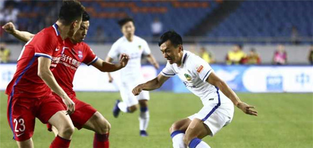 半场：吴庆助攻南松头球破门，力帆1-0贵州