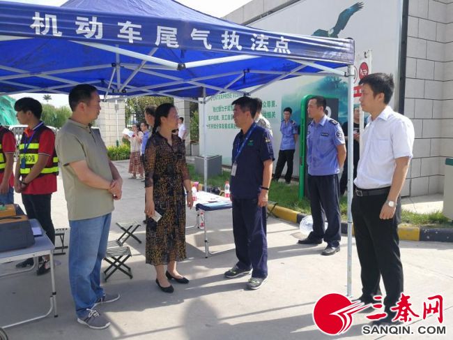 西安开展大户单位车辆尾气排放专项整治行动