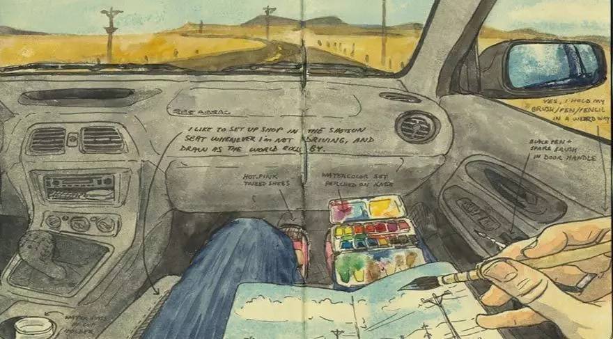 艺术家环游世界，他靠这个技能成为世界网红