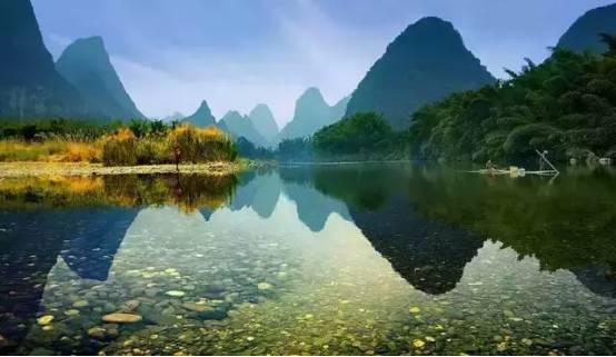 广西山清水秀风景视频,广西山清水秀的县