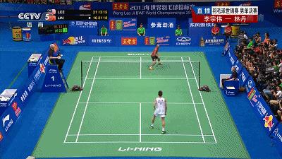 林丹打吐安赛龙,林丹打到李宗伟抽筋