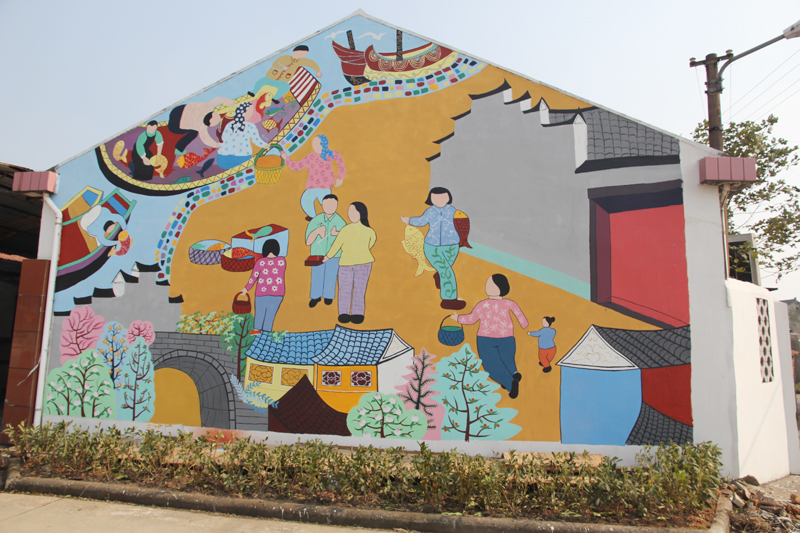 墙绘是怎么画的,墙绘真的好吗