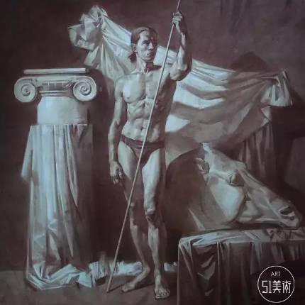 中国美术学院08年素描高分卷,中国美院素描高分卷