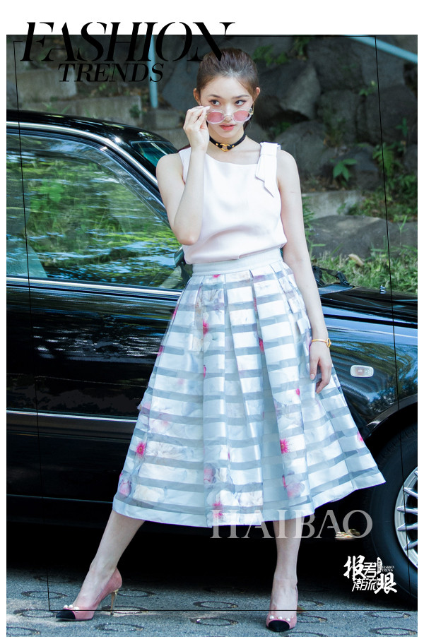 “美人鱼”专属夏日青春气息！「报君潮流眼」之林允：穿上粉红小礼裙，化身灵动潇洒的白日梦女！