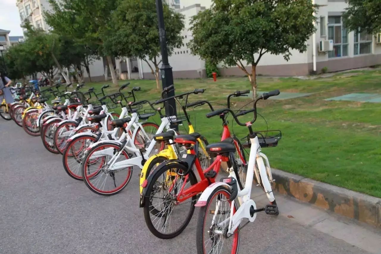 江南大学共享电动车,ofo小黄车免费
