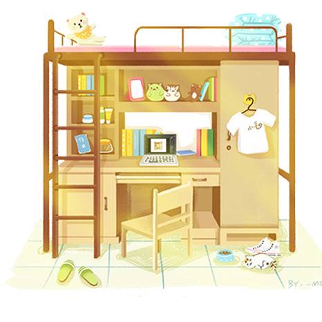 看看别人家的好宿舍，电梯房免费住，衣食住行样样有！