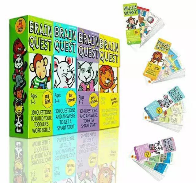 「原版补团」高颜值进*爆口**品:Usborne贴纸书+手指画套装BQ问答卡