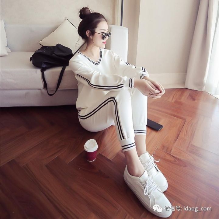 休闲运动套装女款爆款2024新款,潮流穿搭各款气质十足的运动套装