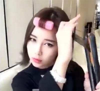 鲨鱼夹的多种夹法中短发,短发长发夹子正确夹法