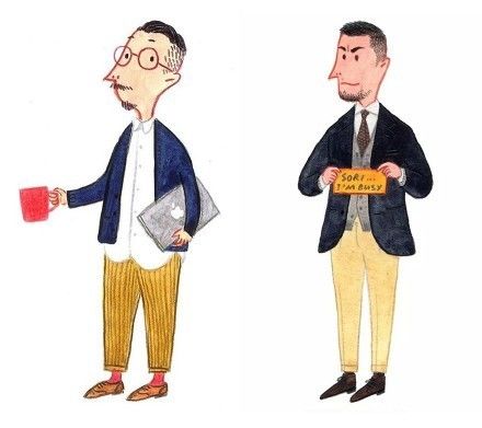 谈资｜那个专门画绅士的Mr.Slowboy，这次帮dunhill画了一只狗