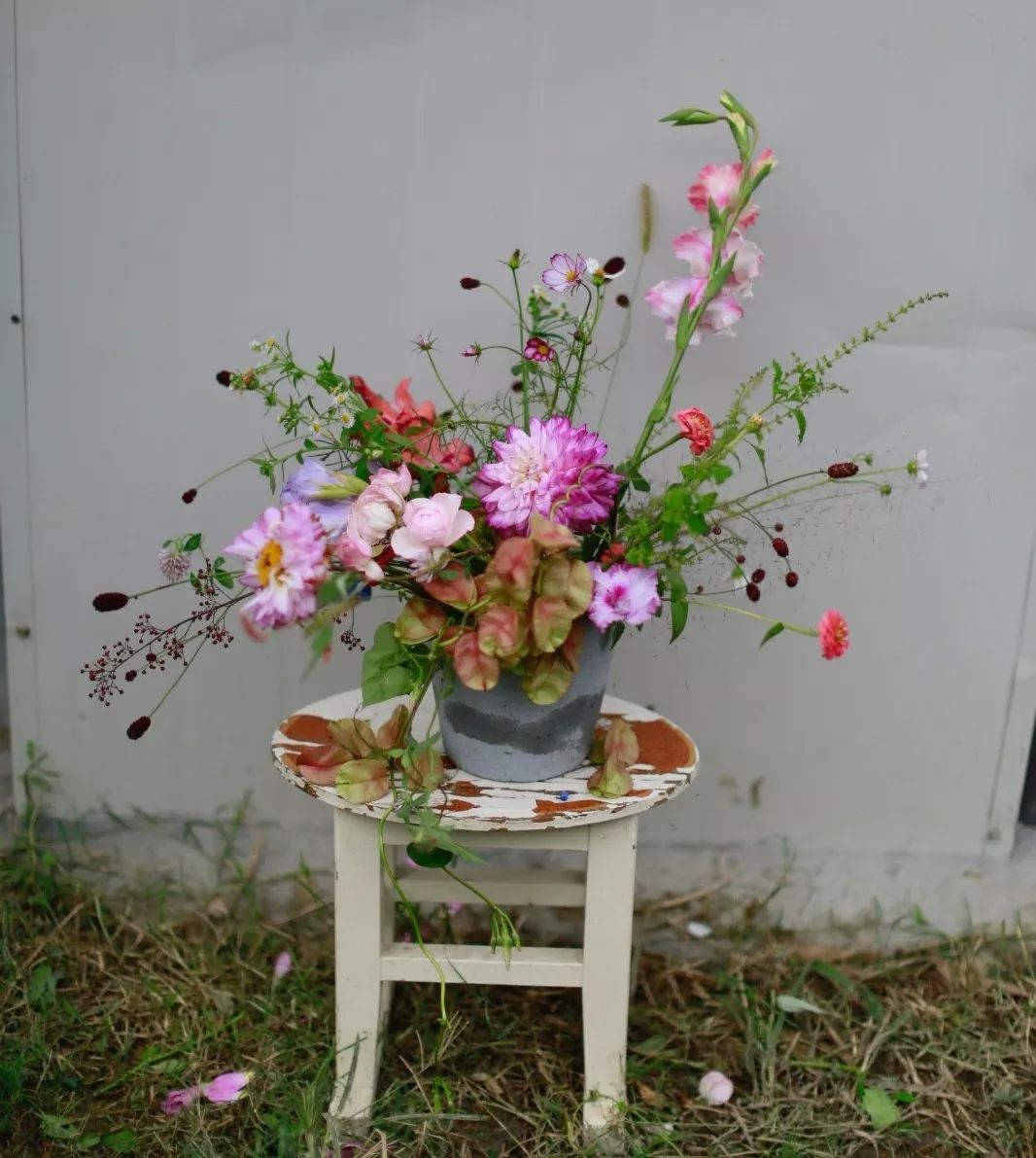 花田里逛了3小时，花材、花束、年度美照都有了