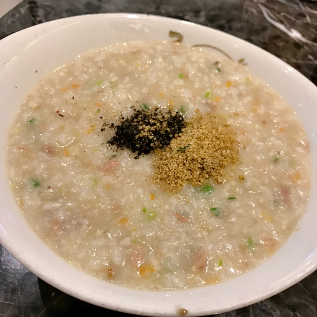 鸡中翅粥,蛋花鸡柳粥