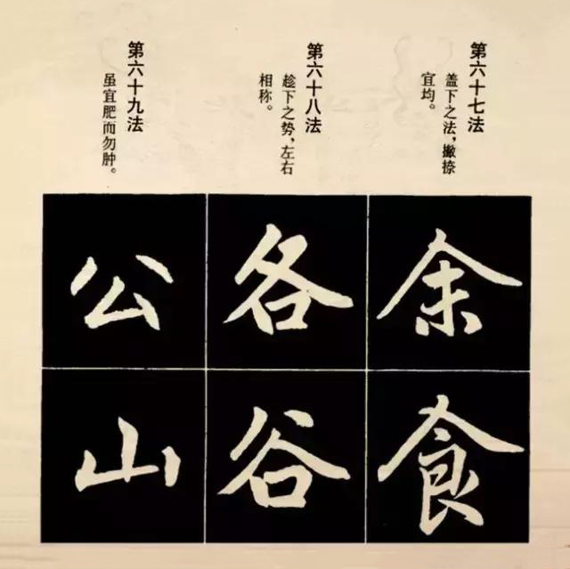 行楷和楷书写法,楷书行楷的写法