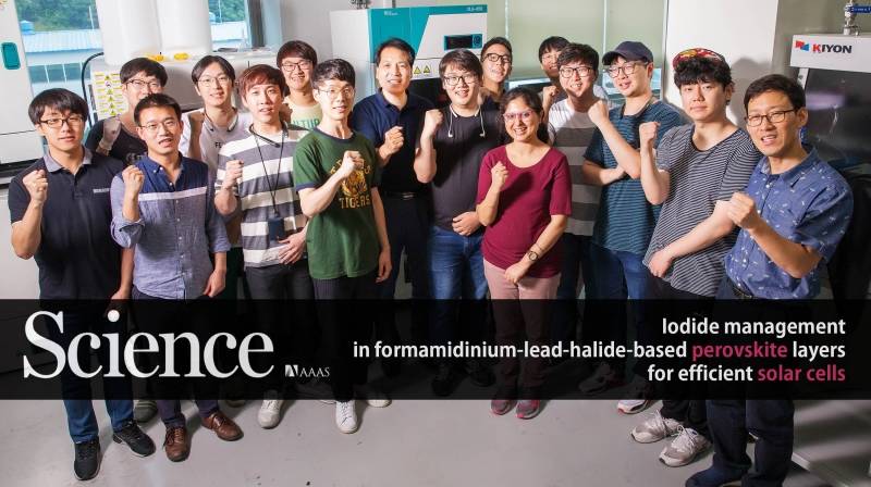 韩国科学家研发出新型钙钛矿太阳能电池:转换效率创新世界纪录!