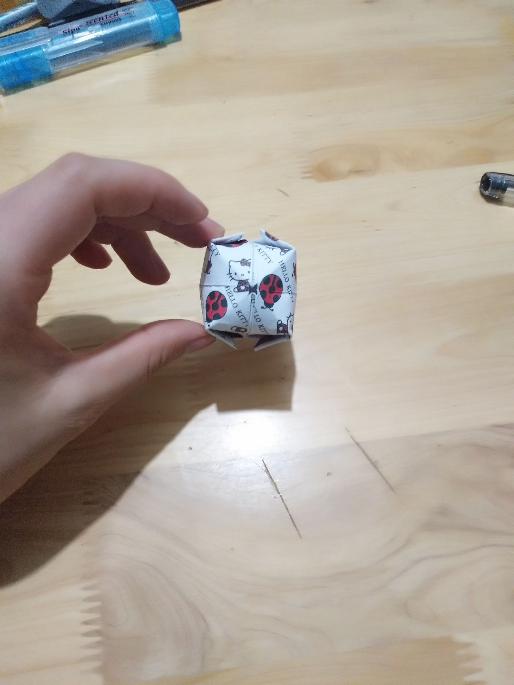 折纸最好看的立方体灯笼,折纸小灯笼图片大全