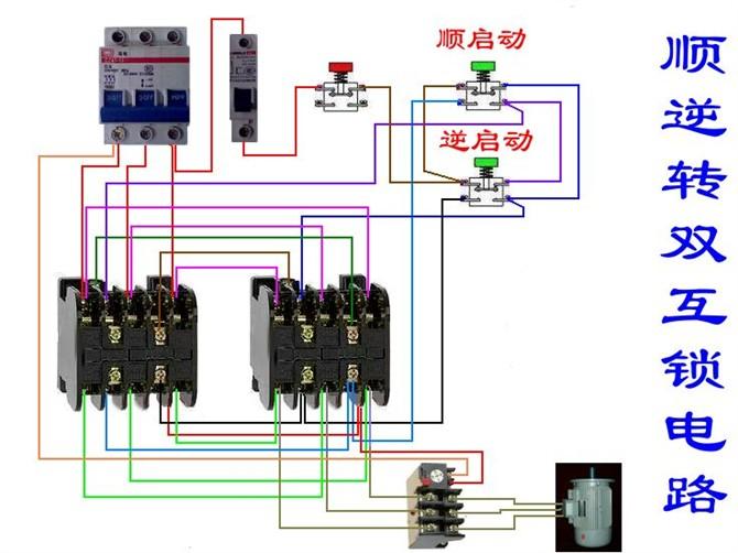 分励脱扣断路器与电表的接线图,断路器线圈与电表接线图