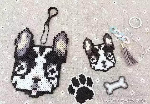 手工活大家一起干,拼豆豆手工教程