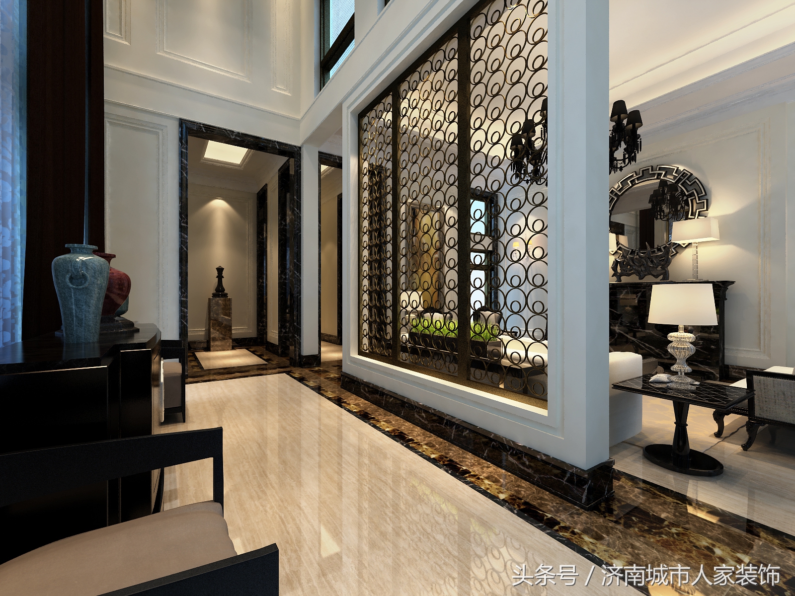 济南奥龙观邸双拼别墅,济南奥龙观邸195平