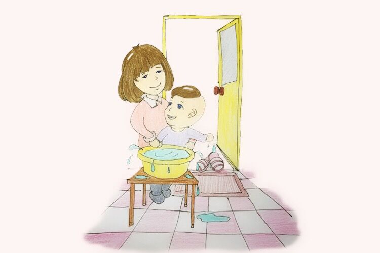 孩子起湿疹母乳妈妈应该注意什么,婴儿出生后脸上湿疹是什么原因