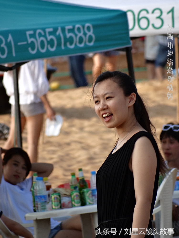 威海旅游女生旅游视频,去威海旅游的女人