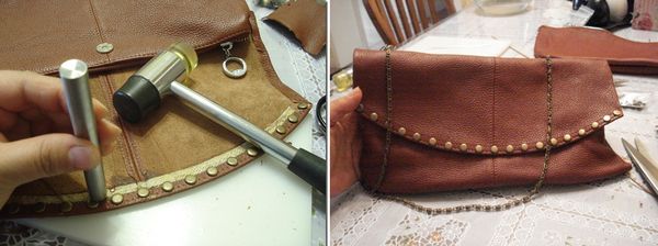如何自己改造皮包,改造简单皮包包