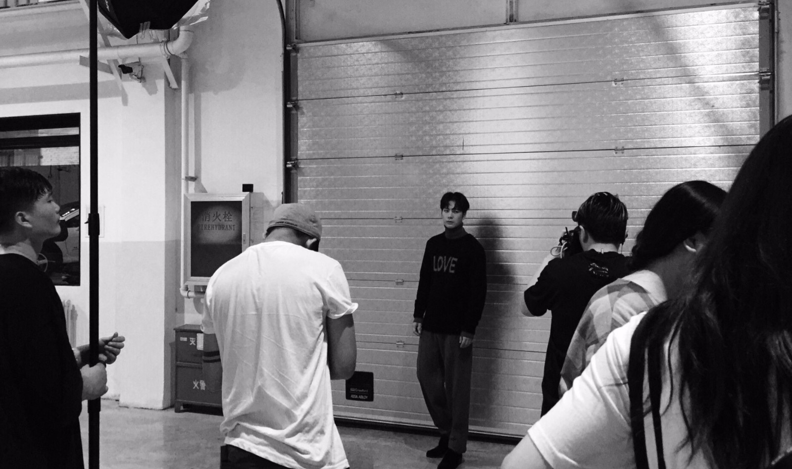 王嘉尔jackson军训,jackson王嘉尔烟嗓