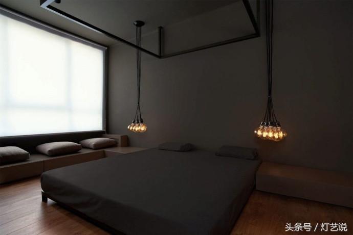 黑暗风格装修宿舍,暗黑系公寓装修效果图