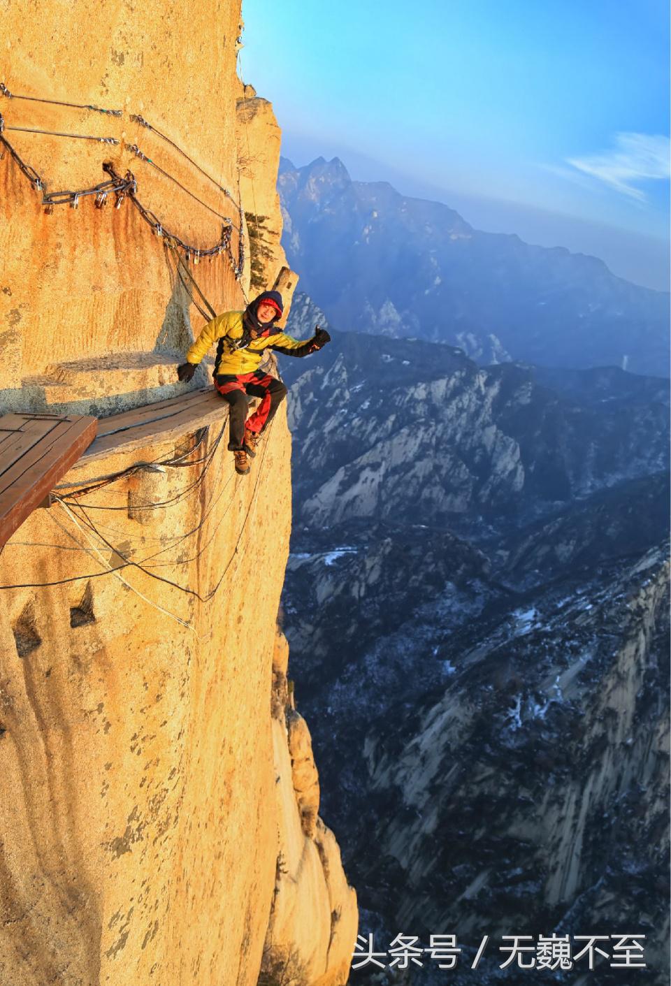 长空栈道走华山,一个人爬华山怎样玩长空栈道