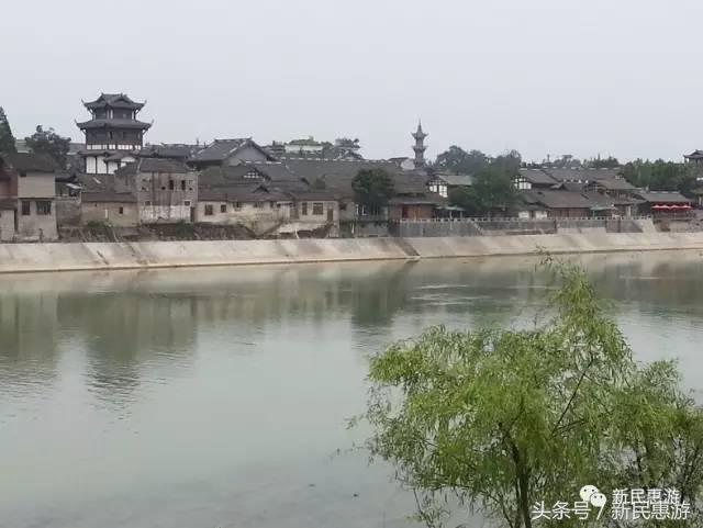 崇州元通古镇千年小成都,崇州元通古镇的三江汇流