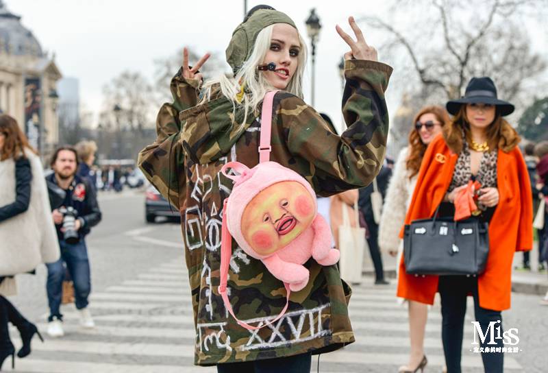 穿搭迷彩元素,迷彩服日常穿搭