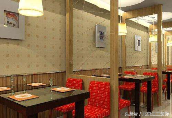 小饭店简洁特色装修效果图,小型餐馆房间装修设计效果图